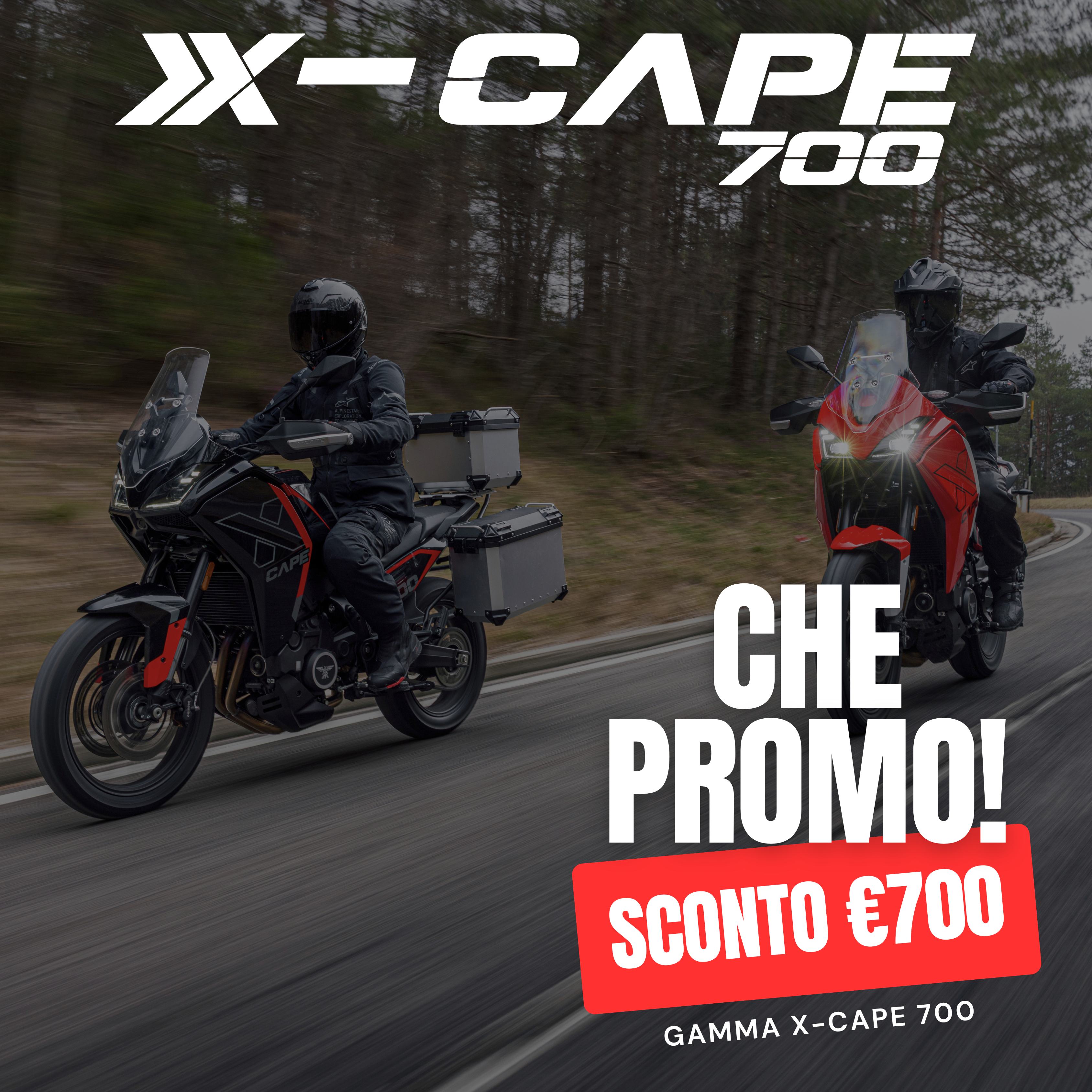 Promozione Moto Morini X-Cape 700